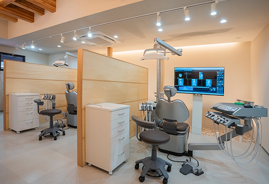 まなべ歯科の診察室
